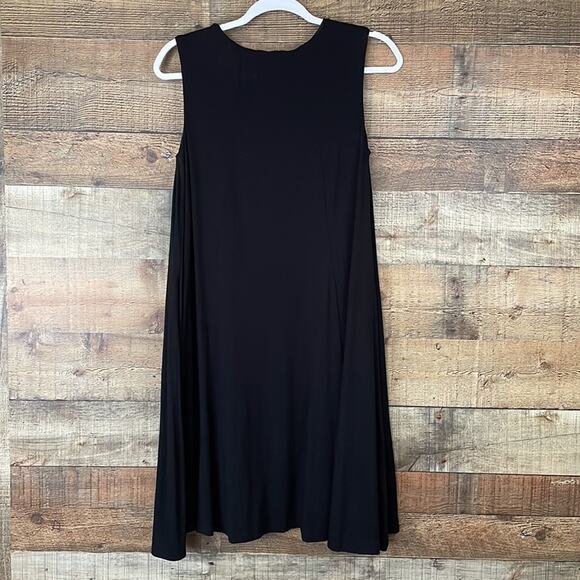 Workshop Republic Clothing Cut and Sew Sleeveless Dress Solid Black Size XS NWT - Picture 5 of 7